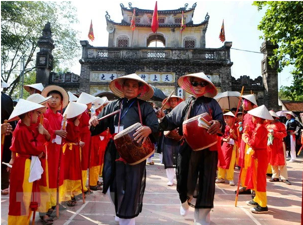 Zahlreiche Aktivitäten beim Fest im Phu-Dong-Tempel - ảnh 1