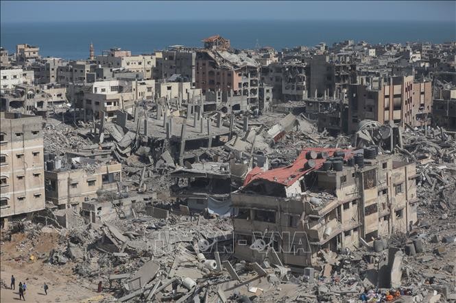 Zahlreiche Todesopfer bei Angriff auf Schulgebäude in Gaza - ảnh 1