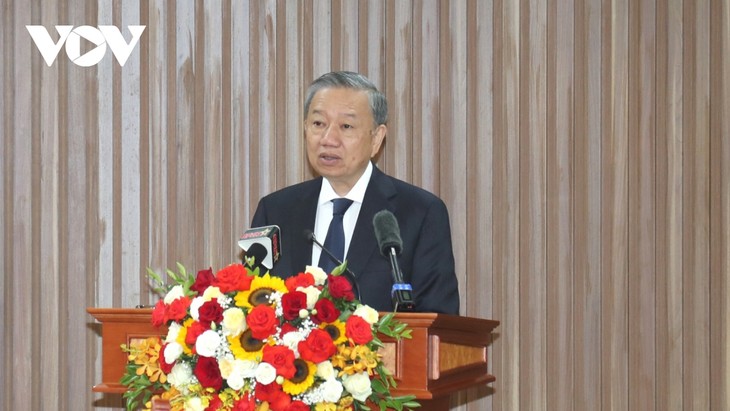 Staatspräsident To Lam fordert zum Aufbau einer stärkeren Marine auf - ảnh 1