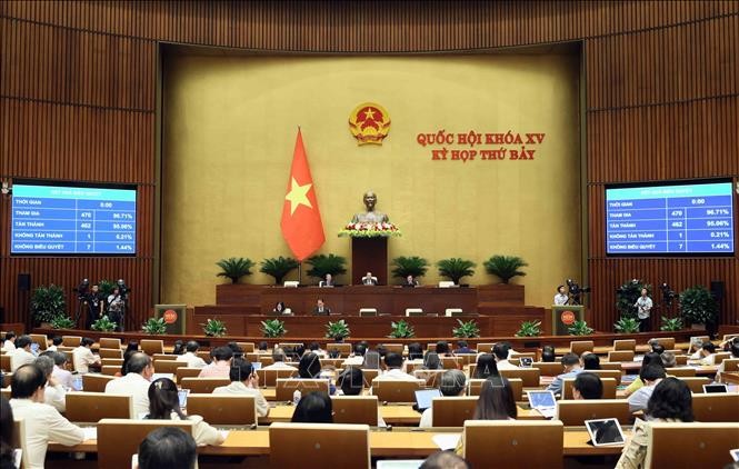 Das Parlament verabschiedet das geänderte Hauptstadtgesetz - ảnh 1