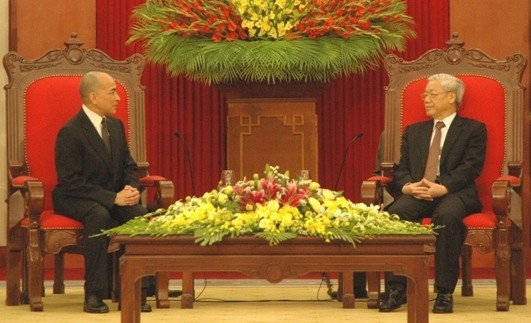 Quốc vương Campuchia Norodom Shihamoni kết thúc tốt đẹp chuyến thăm VN - ảnh 2