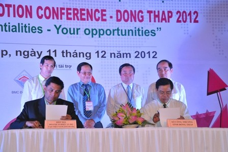 Hội nghị xúc tiến đầu tư tỉnh Đồng Tháp 2012 - ảnh 1