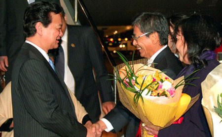 Thủ tướng Nguyễn Tấn Dũng bắt đầu thăm chính thức Nhật Bản - ảnh 1