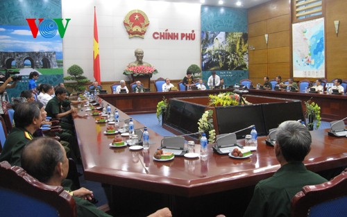 Phó Thủ tướng Nguyễn Xuân Phúc tiếp đoàn đại biểu người có công tỉnh Lào Cai - ảnh 1