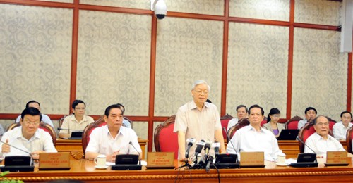 Bộ Chính trị làm việc với Ban Thường vụ tỉnh Thừa Thiên Huế - ảnh 1