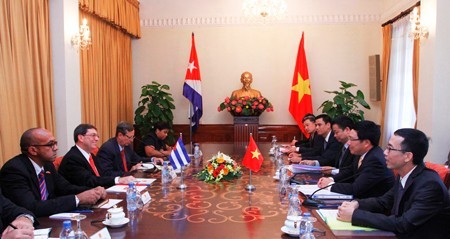 Tổng Bí thư Nguyễn Phú Trọng tiếp Bộ trưởng Ngoại giao Cuba Bruno Rodriguez Parrilla  - ảnh 2