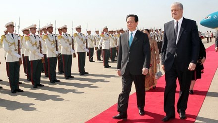 Việt Nam và Algerie nhất trí tăng cường hợp tác toàn diện trên nhiều lĩnh vực  - ảnh 1