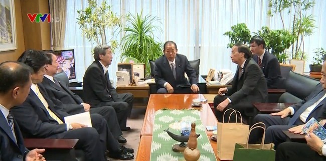 Ông Tô Huy Rứa gặp Cựu Thủ tướng Nhật Bản Hatto Yama - ảnh 1