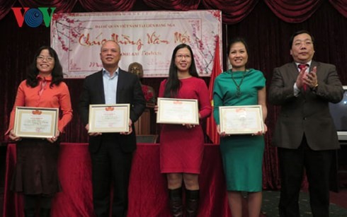 Đại sứ quán Việt Nam tại Nga đóng góp lớn trong công tác đối ngoại - ảnh 4