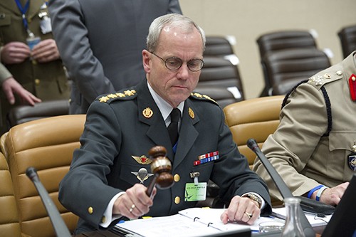 В Брюсселе проходит 72-е заседание Военного комитета НАТО - ảnh 1