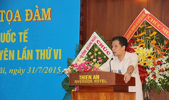 В Куангнгае прошел 5-й симпозиум по внешним делам провинций Центрального Вьетнама - ảnh 1
