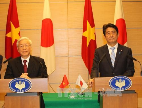 Вьетнам и Япония сделали заявление об общем видении двусторонних отношений - ảnh 1