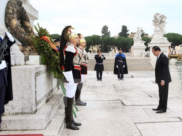 Президент СРВ Чан Дай Куанг совершил рабочий визит в Милан и Ломбардию - ảnh 1