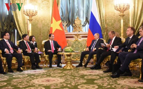 В Москве состоялись переговоры между президентами Вьетнама и России - ảnh 2