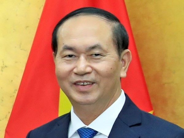 Президент Вьетнама с супругой отбыли из Ханоя в Индию с государственным визитом - ảnh 1
