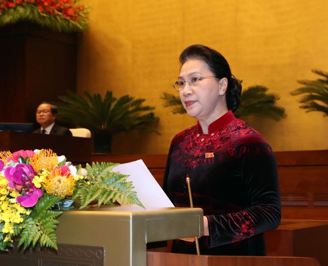Нгуен Тхи Ким Нган: необходимо продолжать повышать качество деятельности Нацсобрания - ảnh 1
