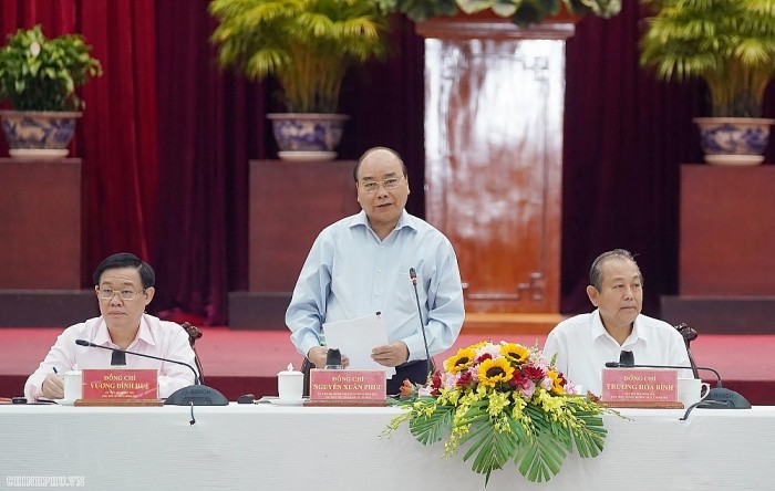 Нгуен Суан Фук: Необходимо обеспечить социально-экономическое развитие и безопасность в дельте реки Меконг  - ảnh 1