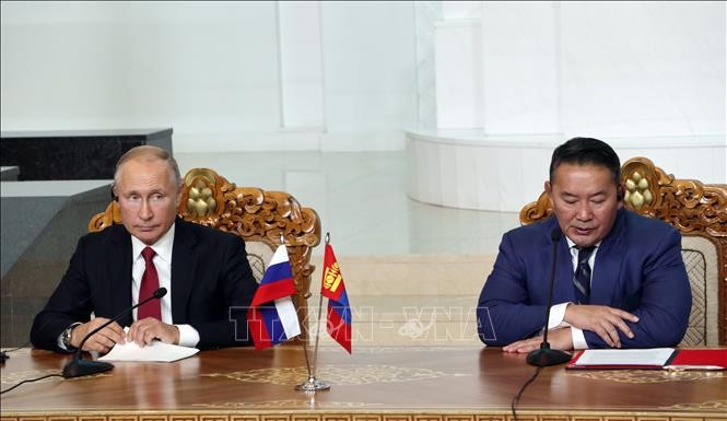 Россия и Монголия подписали бессрочный договор о всеобъемлющем партнерстве - ảnh 1