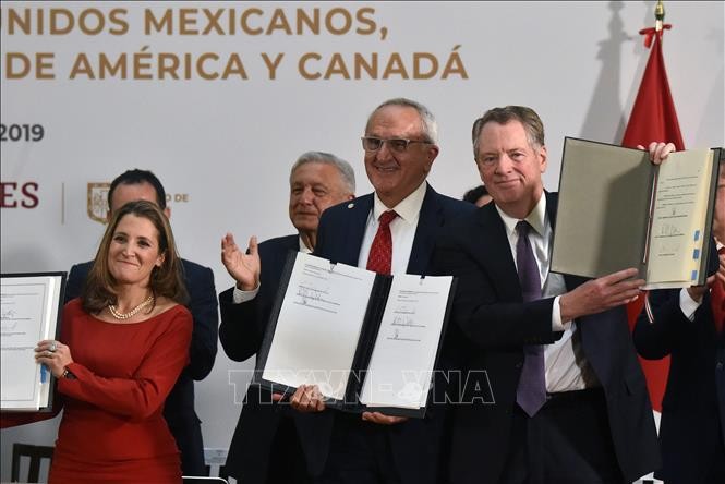 В США заявили, что новый торговый договор стран Северной Америки вступит в силу 1 июля - ảnh 1