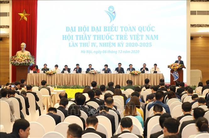 Открылся всереспубликанский съезд Союза молодых вьетнамских врачей на период 2020-2025 годов - ảnh 1