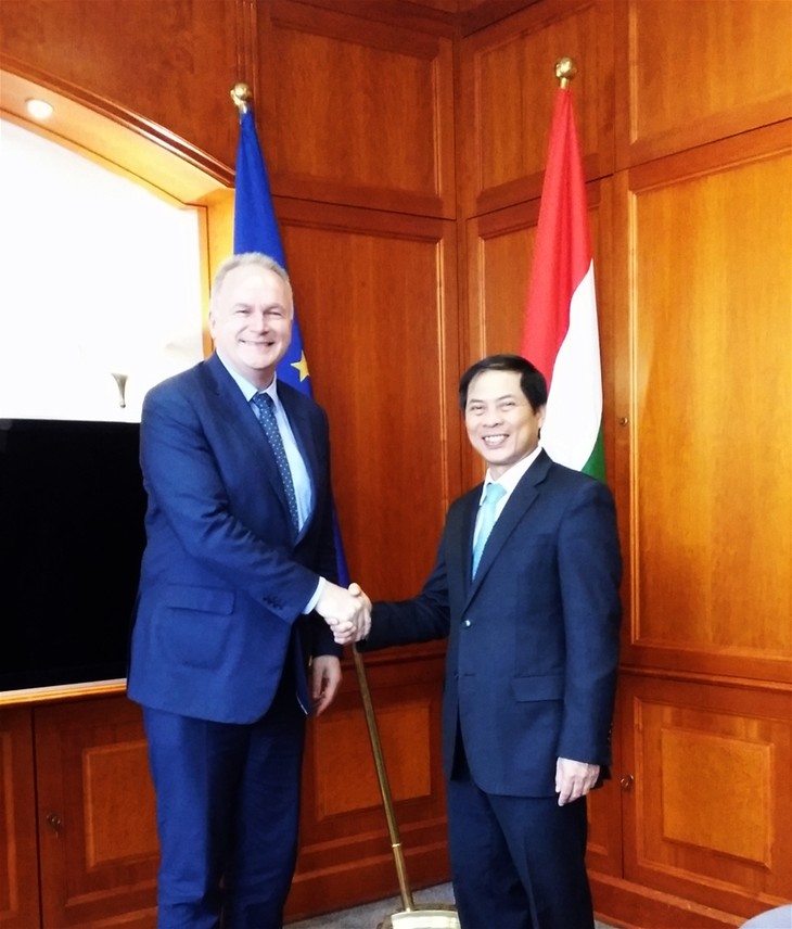 Vietnam dan Hungaria menegaskan akan cepat menandatangani dengan resmi EVFTA - ảnh 1