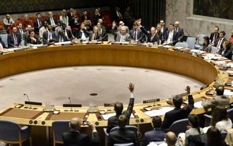 Rusia memveto rancangan resolusi DK PBB tentang Suriah - ảnh 1