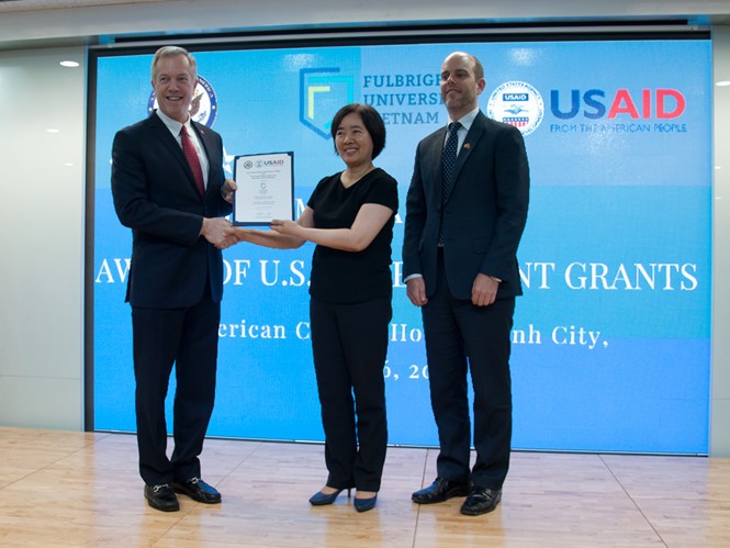 AS memberikan bantuan sebesar 15,5 juta dolar AS kepada Universitas Fulbright Vietnam - ảnh 1