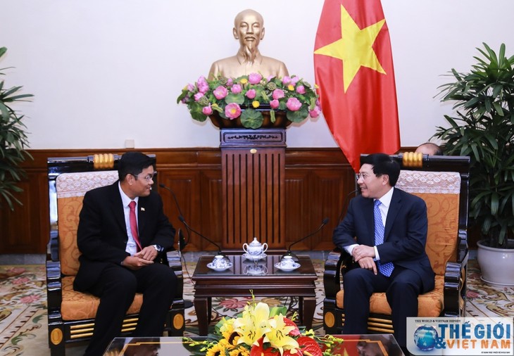 Lebih memperdalam hubungan kerjasama persahabatan tradisional Vietnam-Myanmar - ảnh 1