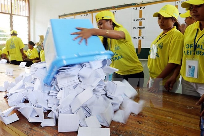 Timor Leste mengumumkan hasil pemilu Parlemen - ảnh 1
