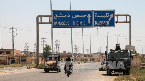  Tentara Suriah membebaskan sepenuhnya Kotamadya penting di Provinsi Homs - ảnh 1