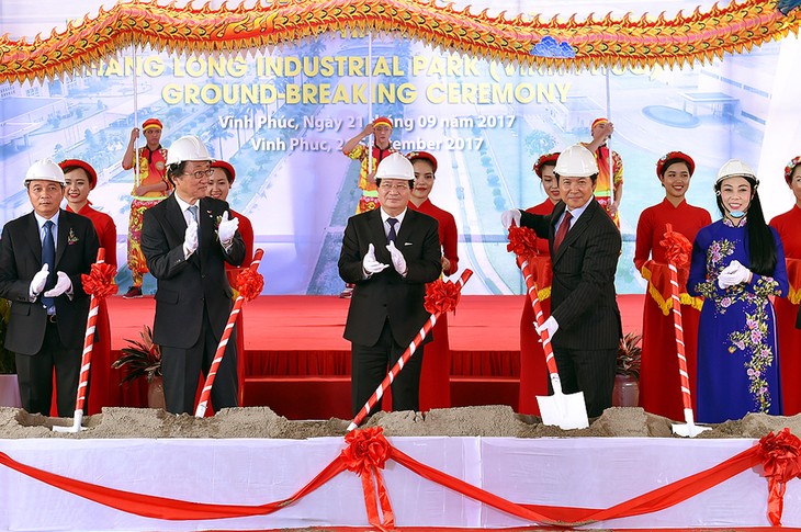 Memulai pembangunan Zona Industri Thang Long-Vinh Phuc dengan modal investasi Jepang - ảnh 1