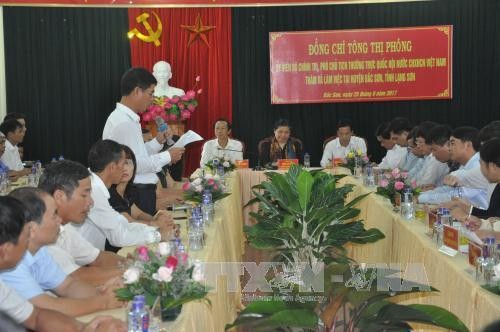 Wakil Ketua MN Vietnam, Tong Thi Phong melakukan kunjungan kerja di Provinsi Lang Son - ảnh 1