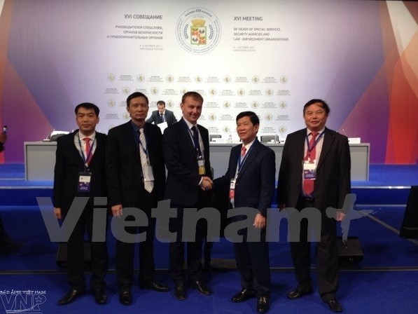 Vietnam menghadiri Konferensi pimpinan badan-badan satgas, keamanan dan pembela hukum di Federasi Rusia - ảnh 1
