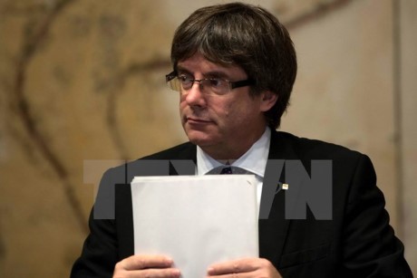 Majelis Tinggi Spanyol menyetujui pimpinan Katalonia membahas pasal 155 UUD - ảnh 1