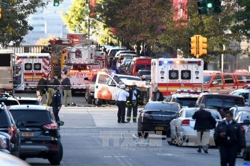 AS: serangan teroris di pusat Kota New York - ảnh 1