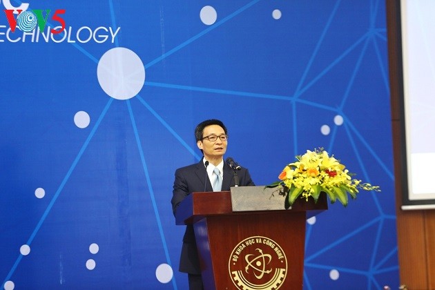  Upacara mengoperasikan Institut Ilmu Pengetahuan dan Teknologi Vietnam-Republik Korea - ảnh 1