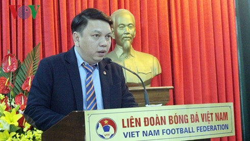 VOV dan VFF berkomitmen bergotong-royang meningkatkan kaliber futsal Vietnam - ảnh 1