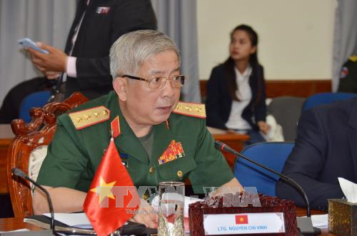 Dialog ke-3  Kebijakan Pertahanan Vietnam-Kamboja tingkat Deputi Menteri  - ảnh 1