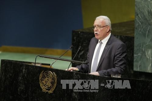 Palestina memanggil wakil diplomatik-nya di AS yang bersangkutan dengan masalah Yerusalem - ảnh 1