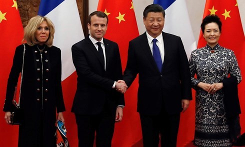 Tiongkok dan Perancis sepakat mendorong hubungan bilateral - ảnh 1