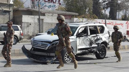 Keamanan menjadi destabilitas, serangan bom bunuh diri terjadi di daerah Pakistan Barat Timur - ảnh 1