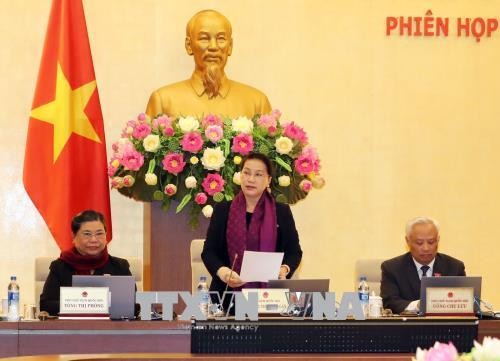 Mengakhiri Sidang ke-21 Komite Tetap MN Vietnam - ảnh 1