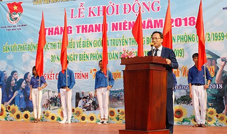 Daerah-daerah di Vietnam mengawali Bulan Pemuda tahun 2018 - ảnh 1