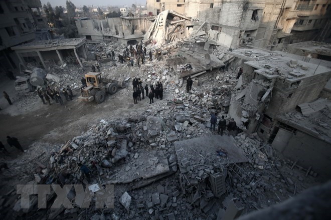 PBB berencana membawa barang bantuan kemanusiaan ke Ghouta Timur pada pekan depan - ảnh 1
