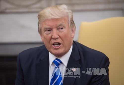 Presiden AS, Donald Trump memprakirakan secara optimis dialog dengan RDRK - ảnh 1