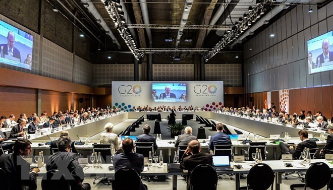 Konferensi G20: Negara-negara merasa optimis tentang prospek ekonomo global, berseru mendorong perdagnagan bebas - ảnh 1
