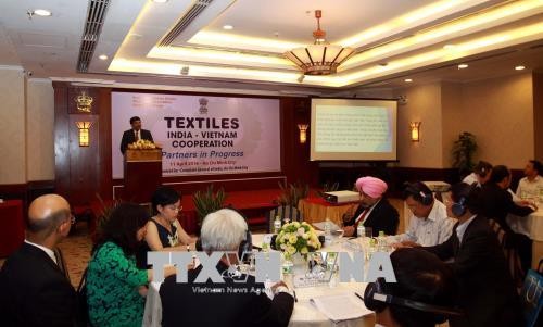 Vietnam dan India punya banyak potensi untk bekerjasama di bidang tekstil dan produk tekstil - ảnh 1