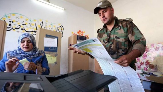 Irak memulai pemilihan Parlemen - ảnh 1