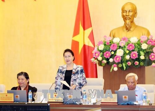 Penutupan Persidangan ke-24 Komite Tetap MN Vietnam - ảnh 1