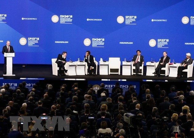 Forum Ekonomi Internasional Saint Petersburg: Kepercayaan memainkan peranan penting dalam perekonomian dunia - ảnh 1